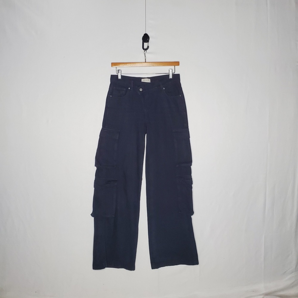 Pacsun 90s Baggy Cargo Jeans Women 00 24 Oversized Indie Grunge Skater Retro Y2K